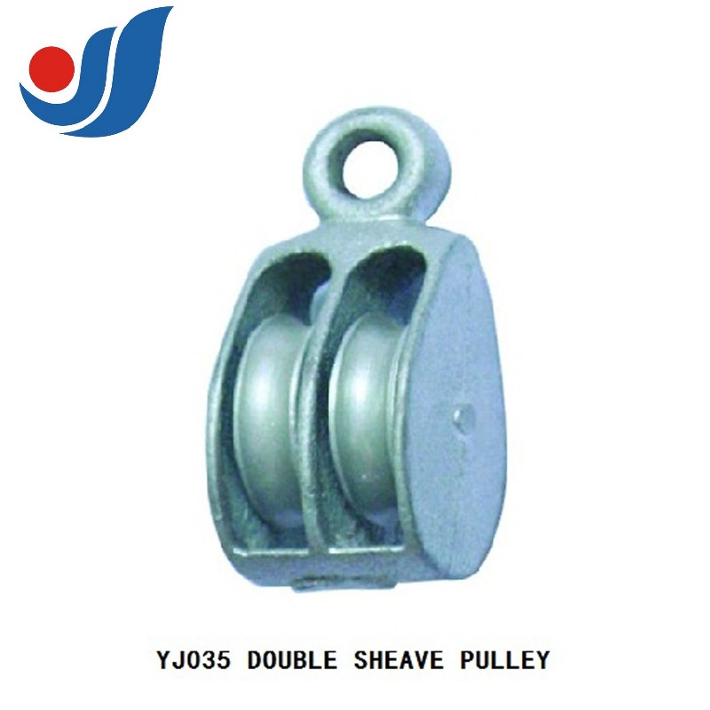 YJ035 DOUBLE SHEAVE PULLEY